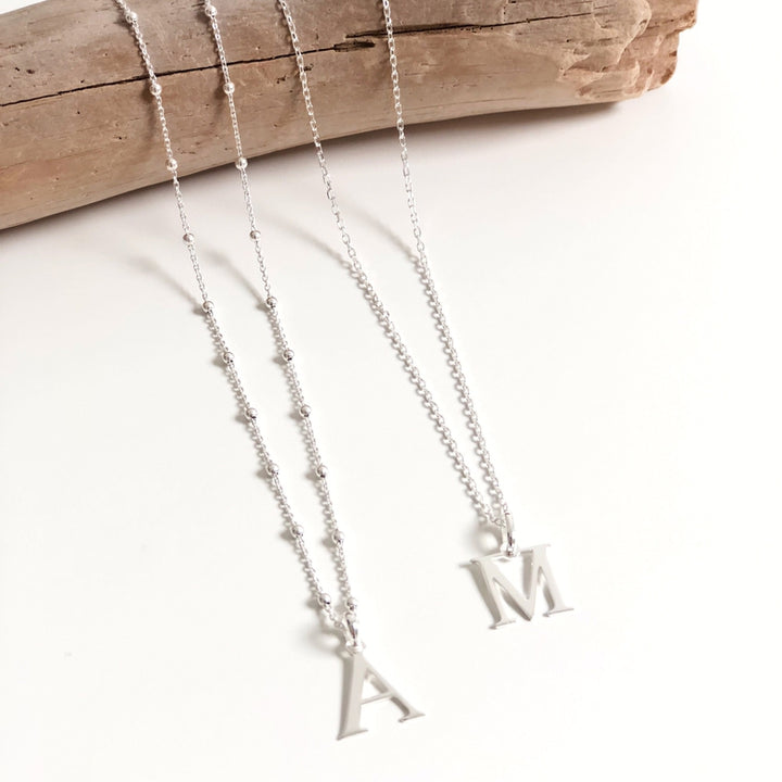 Collar «Alpha» plateado Instants Plaisirs  Joyas 