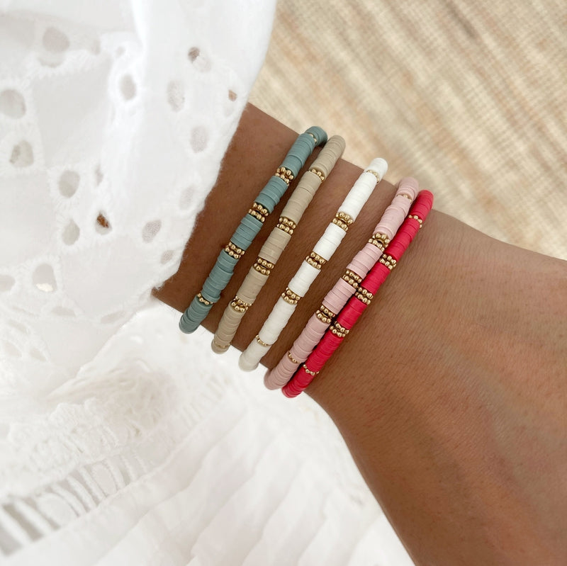 Pulsera «Naola» chapada enInstants Plaisirs Joyería