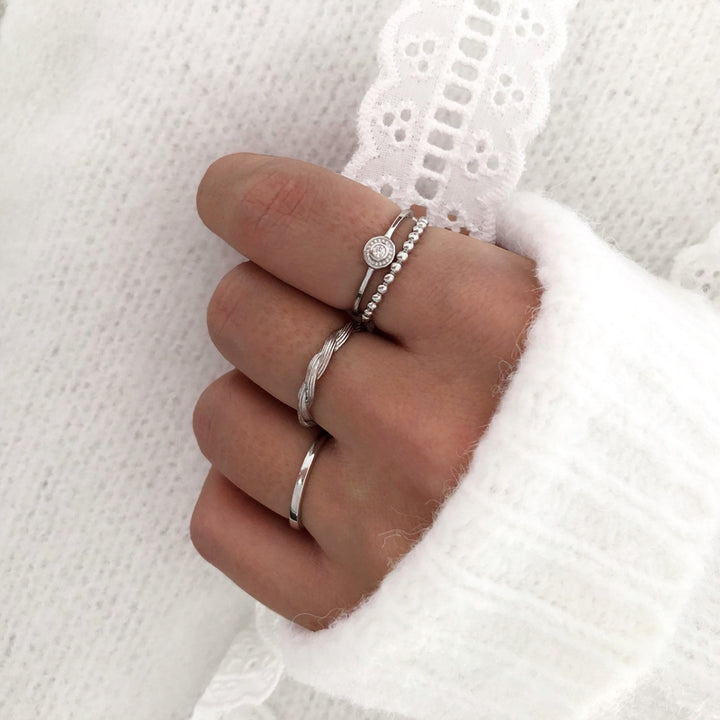 Bague "Melo" argent-Instants Plaisirs • Bijoux