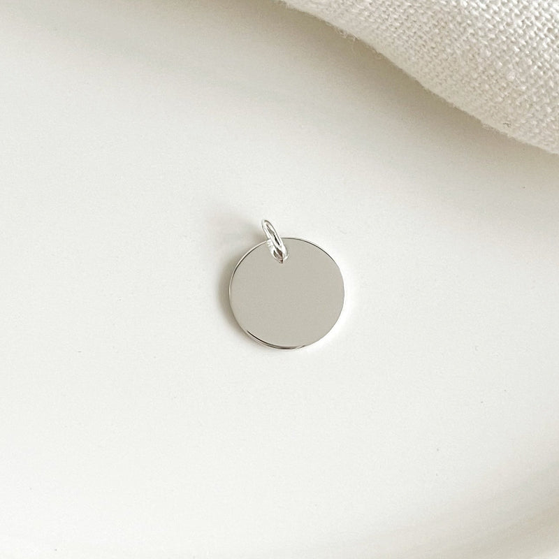 Colgante «Medalla 1,5 cm» plata-instantes-placeres-SinInstants Plaisirs Joyería