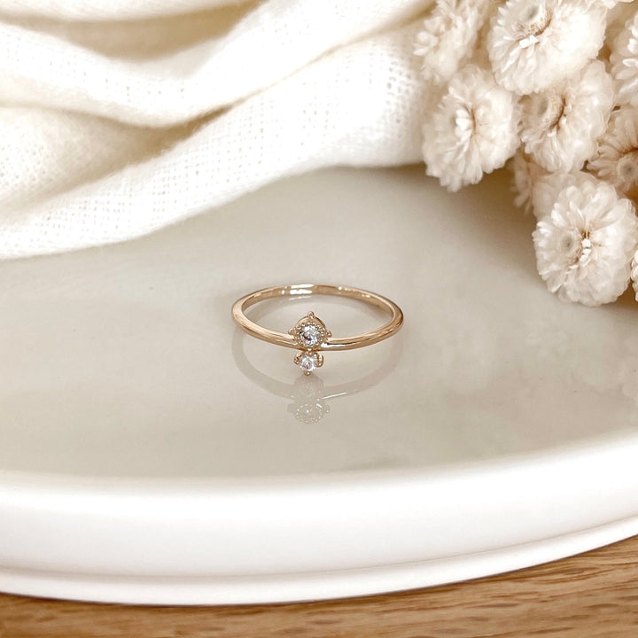 Anillo «Edwin» chapado enInstants Plaisirs Instants Plaisirs  Joyas