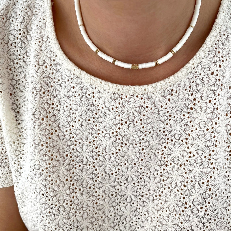 Collar «Heida» chapado en oro-instants-plaisirs-Ajustable de 36 aInstants Plaisirs Joyería