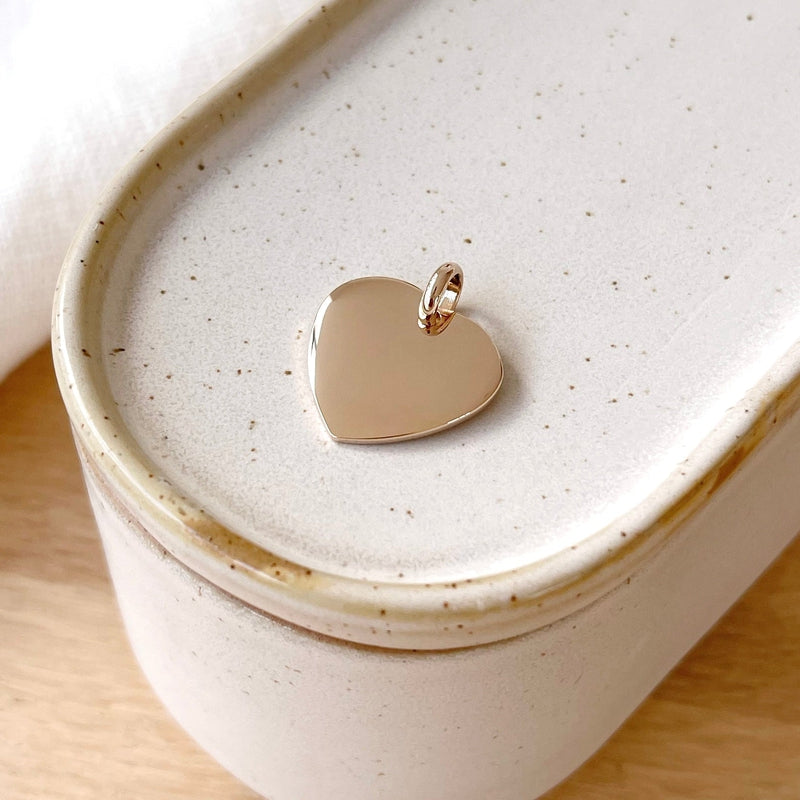 Colgante «Heart» chapado en oro - Dije y colgantes - Instants-Plaisirs - Sin grabado -Instants Plaisirs  Joyería