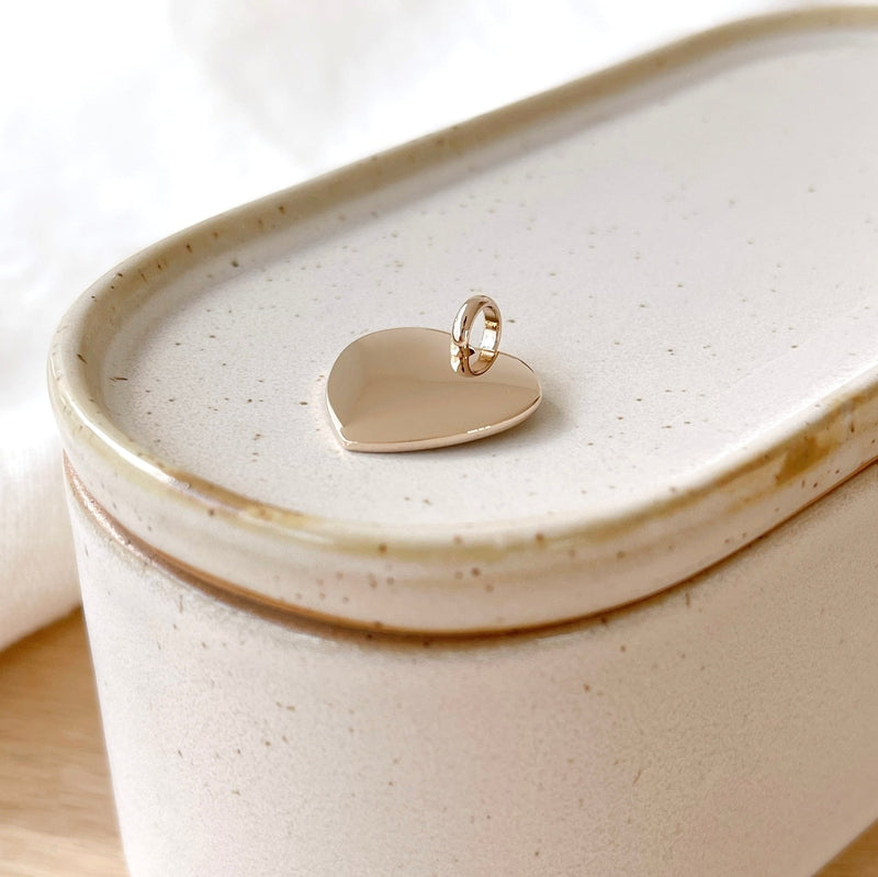 Colgante «Heart» chapado en oro - Dije y colgantes - Instants-Plaisirs - Sin grabado -Instants Plaisirs  Joyería