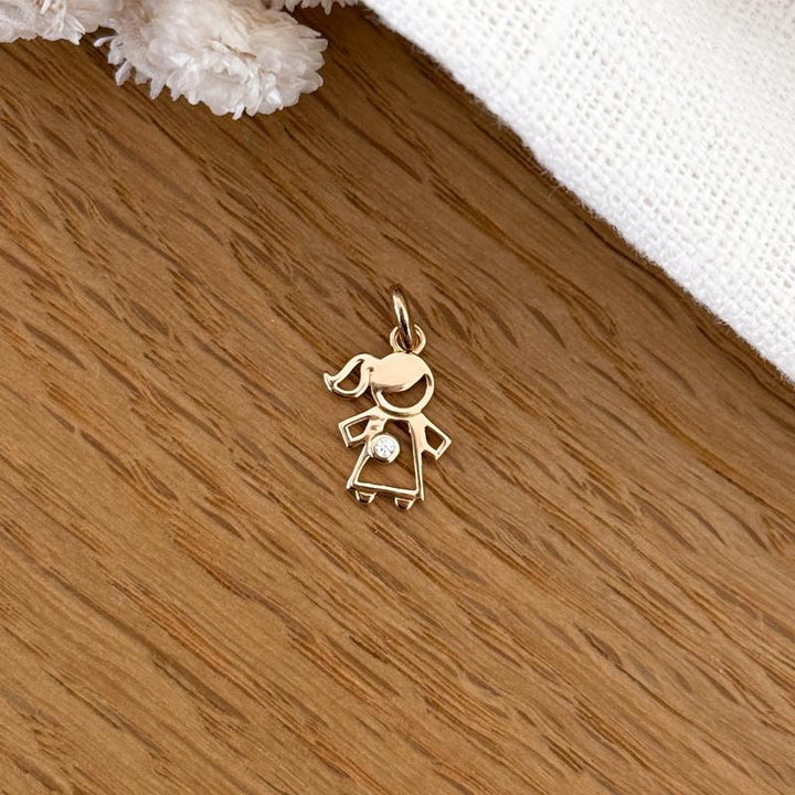 Ciondolo "Lea" placcato oro - Ciondoli e pendentiInstants Plaisirs Instants Plaisirs -Instants Plaisirs  Gioielli