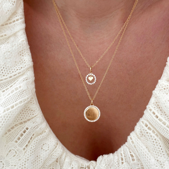 Collier "Isadora" plaqué or