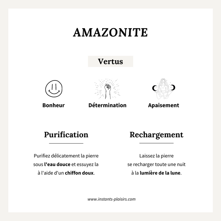 Charm "Amazonite" placcato oro-Breloques e pendenti-Instants Plaisirs - Gioielli-Instants Plaisirs | Gioielli