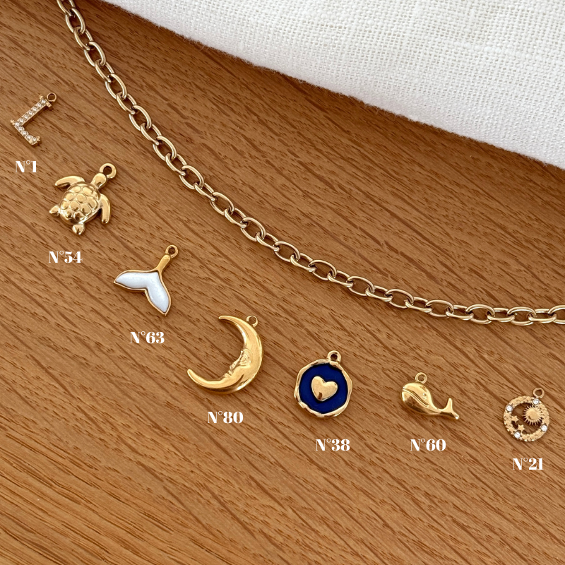 Depesche 11785-074 Charms Express Yourself - Pendentif pour Collier et Bracelet, Couronne, doré, comme Petit Cadeau Depesche 11785-074 Charms Express Yourself - Pendentif pour Collier et Bracelet, Couronne, doré, comme Petit Cadeau