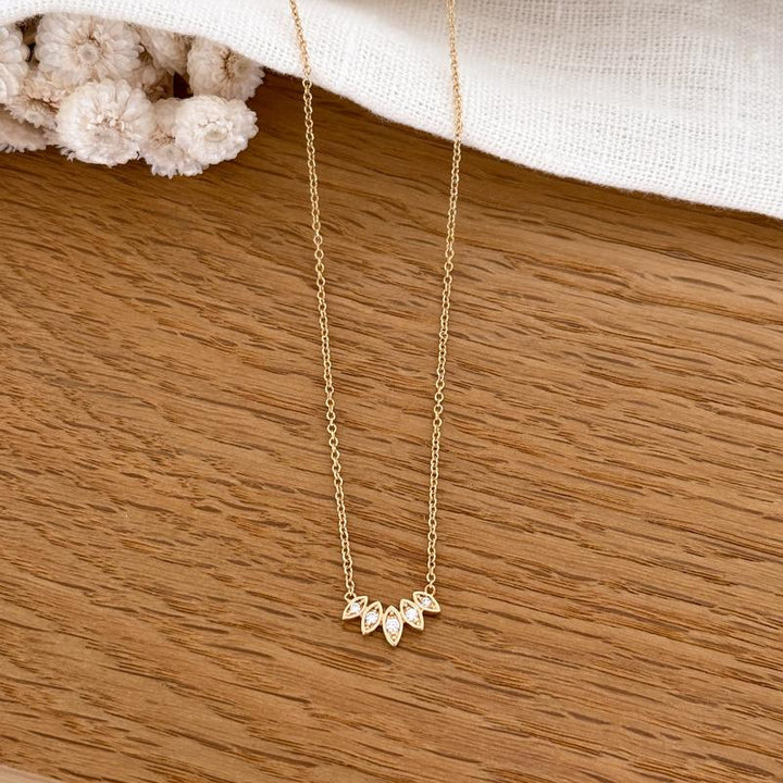 Collier "Ikone" plaqué or-Colliers-instants-plaisirs-Instants Plaisirs | Bijoux