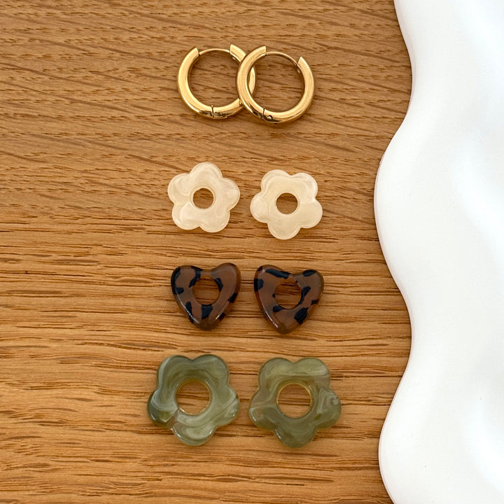 3 - Estuche de aros de acero