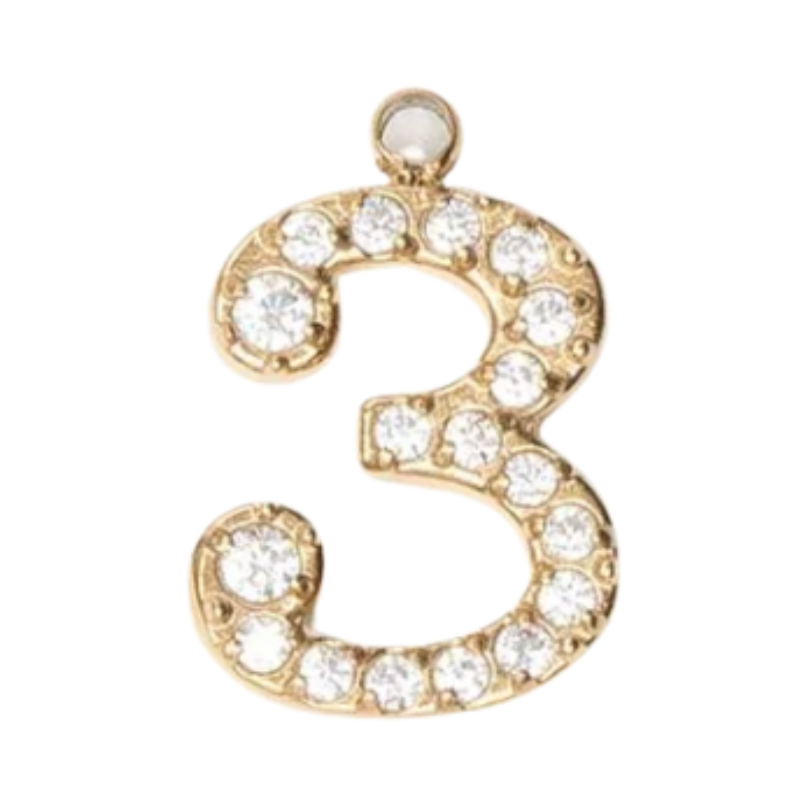 Charms "Chiffres" acier