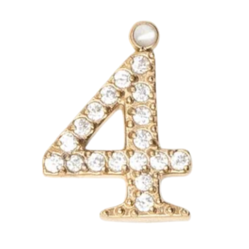 Charms "Chiffres" acier