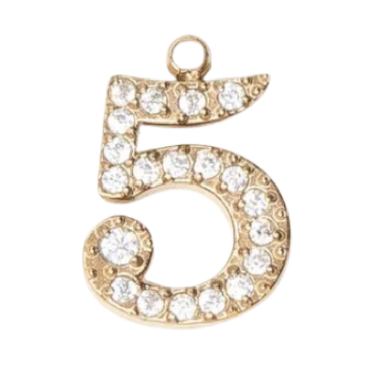 Charms "Chiffres" acier