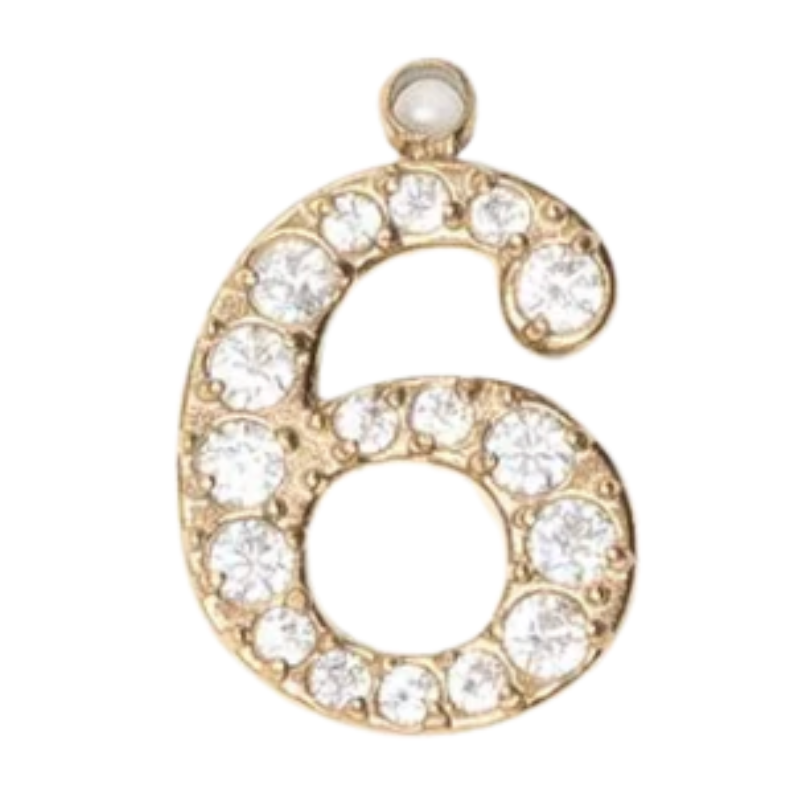 Charms "Chiffres" acier