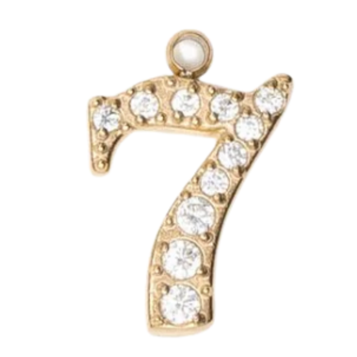 Charms "Chiffres" acier