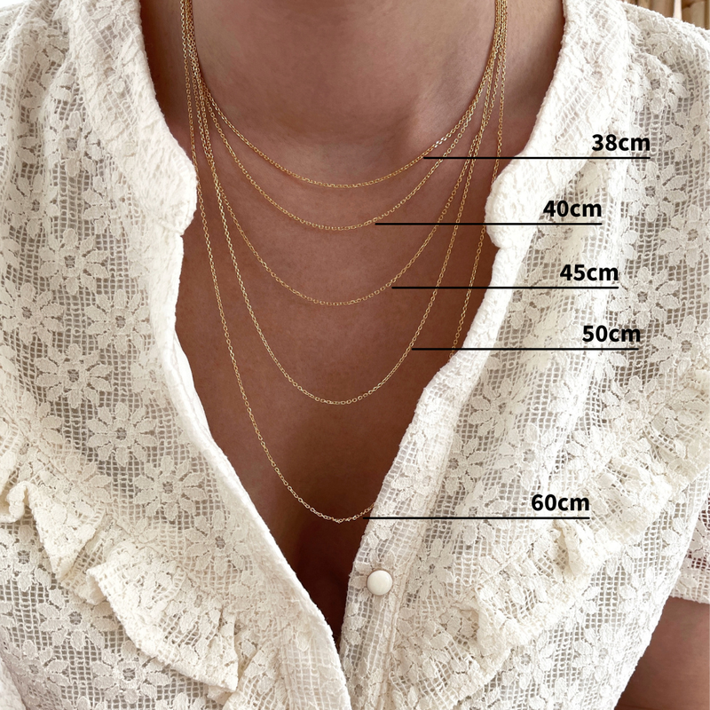 Collier avec cercle argent - DES BIJOUX FANTAISIE