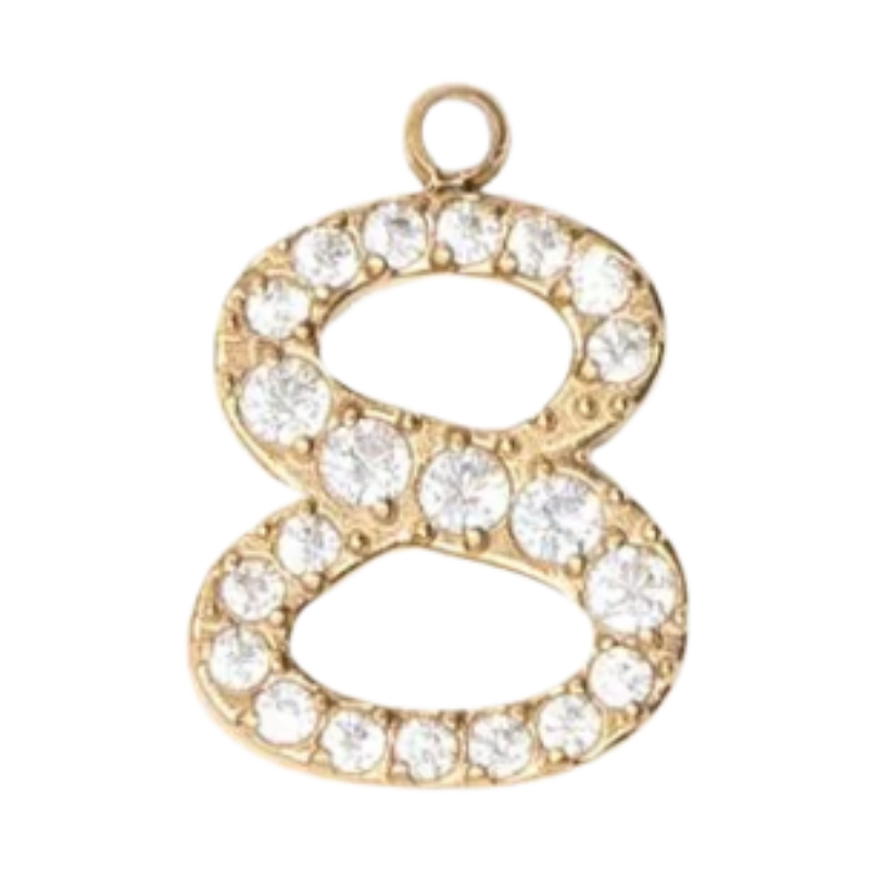 Charms "Chiffres" acier