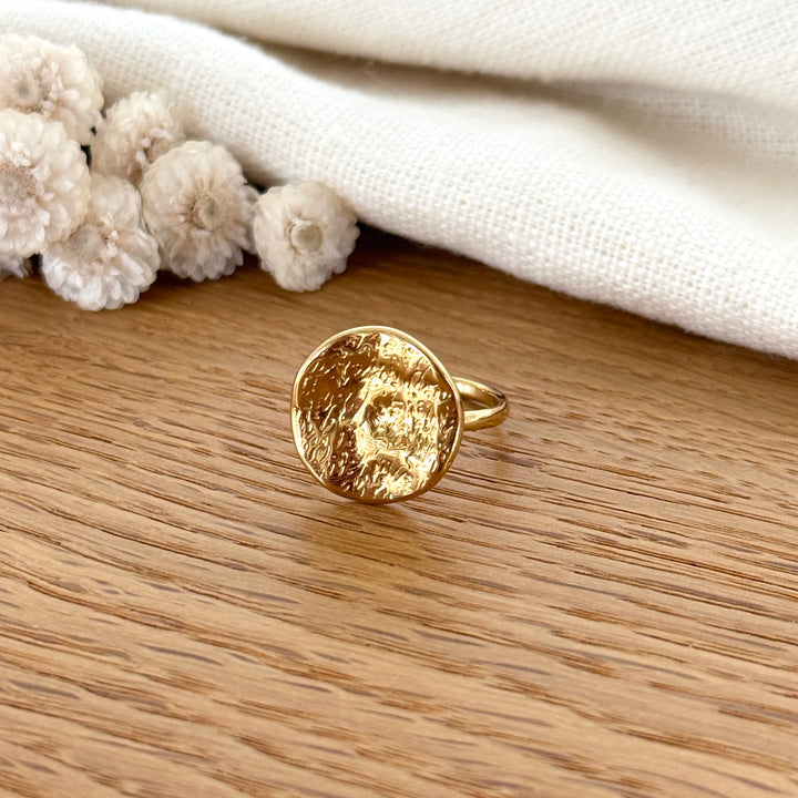 Bague "Leonard" acier
