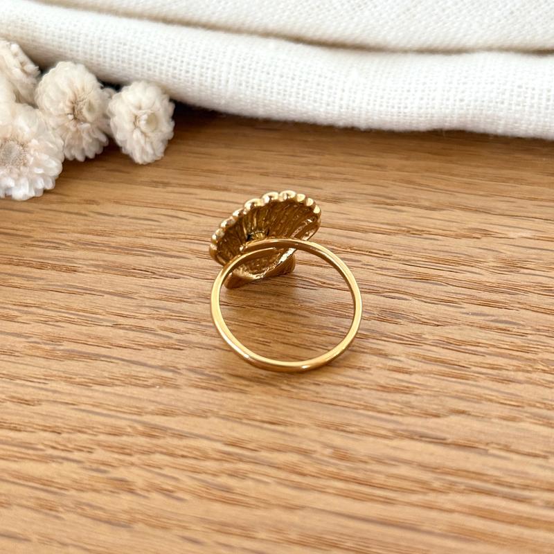 "Azura" Steel Ring - Rings -Instants Plaisirs • Jewelry -Instants Plaisirs | Jewelry