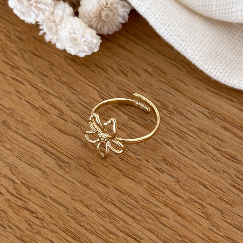 Bague "Eline" acier-Bagues-Instants Plaisirs • Bijoux-Instants Plaisirs | Bijoux