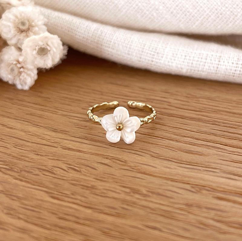 Bague "Katell" acier-Bagues-Instants Plaisirs • Bijoux-Instants Plaisirs | Bijoux
