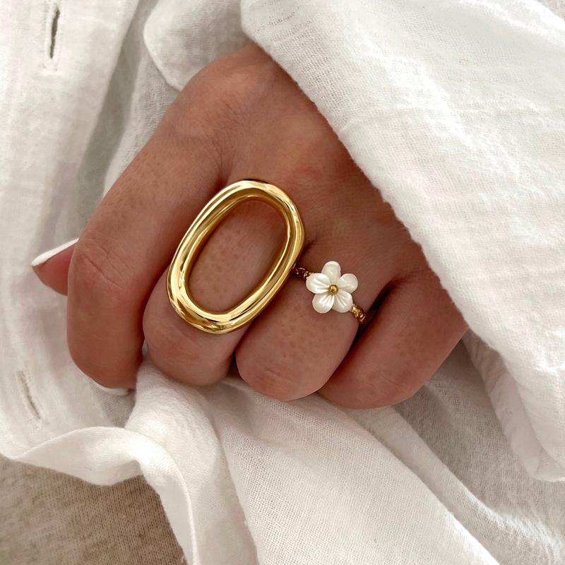 Ring „Katell“ aus Stahl – Ringe –Instants Plaisirs • Schmuck –Instants Plaisirs | Schmuck