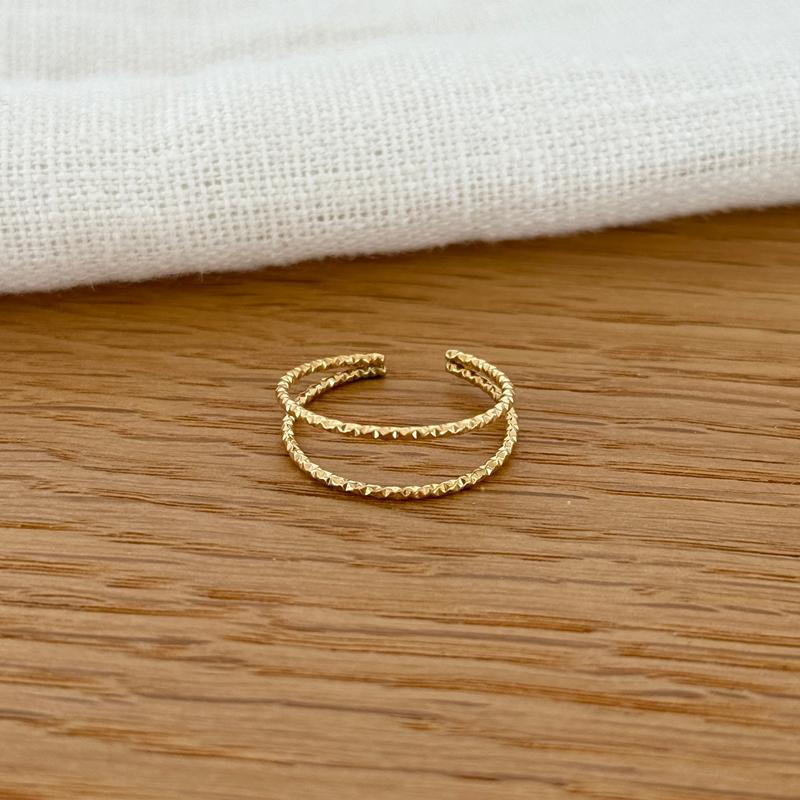 Anillo «Lia» de acero - Anillos -Instants Plaisirs | Joyas -Instants Plaisirs | Joyas