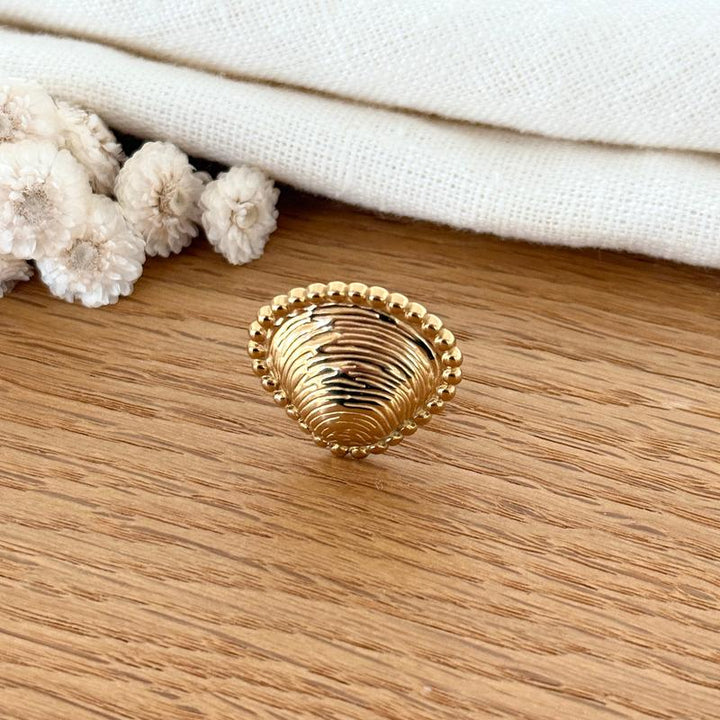 "Oceane" Steel Ring - Rings -Instants Plaisirs • Jewelry -Instants Plaisirs | Jewelry