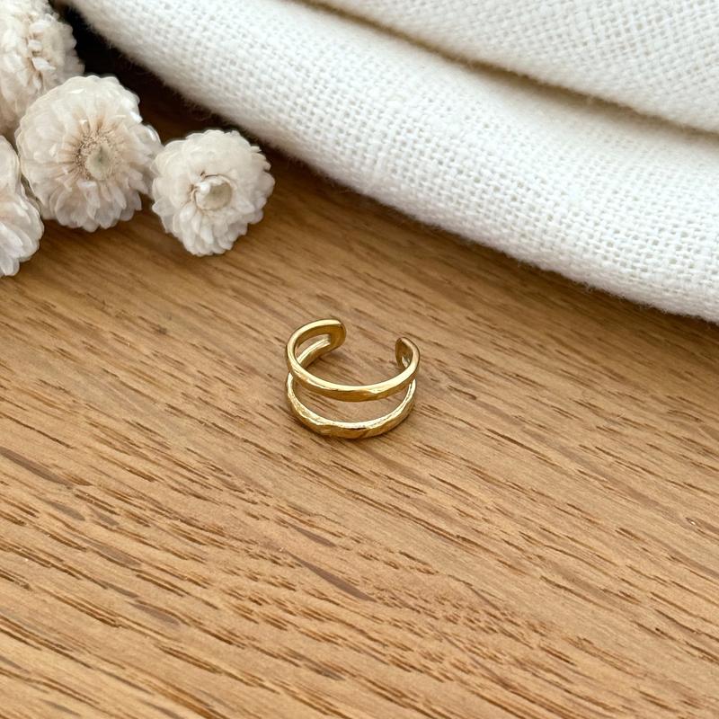 "Manoa" Steel Hoop Earrings - Earrings -Instants Plaisirs • Jewelry -Instants Plaisirs | Jewelry