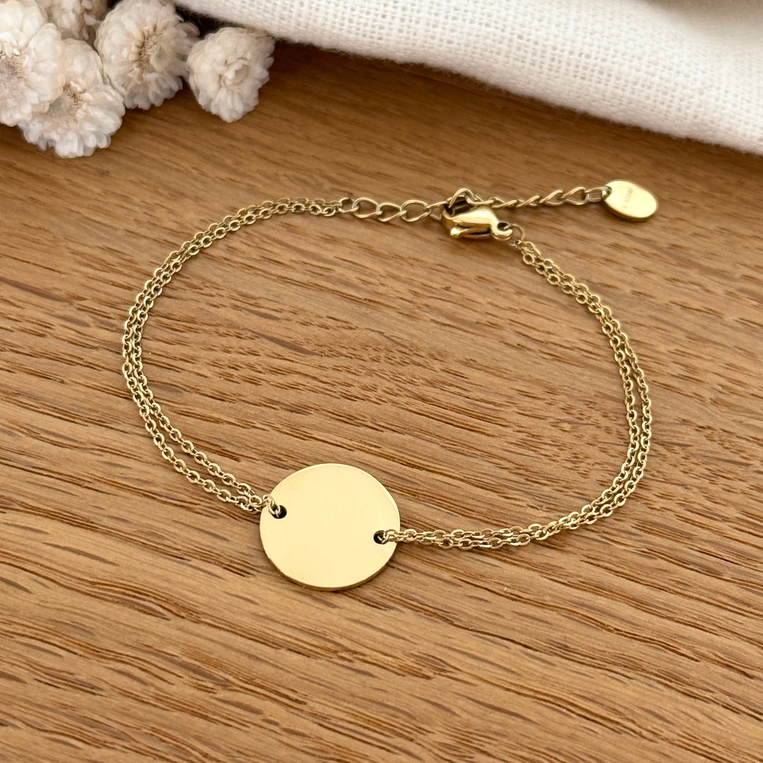 "Come" Steel Bracelet