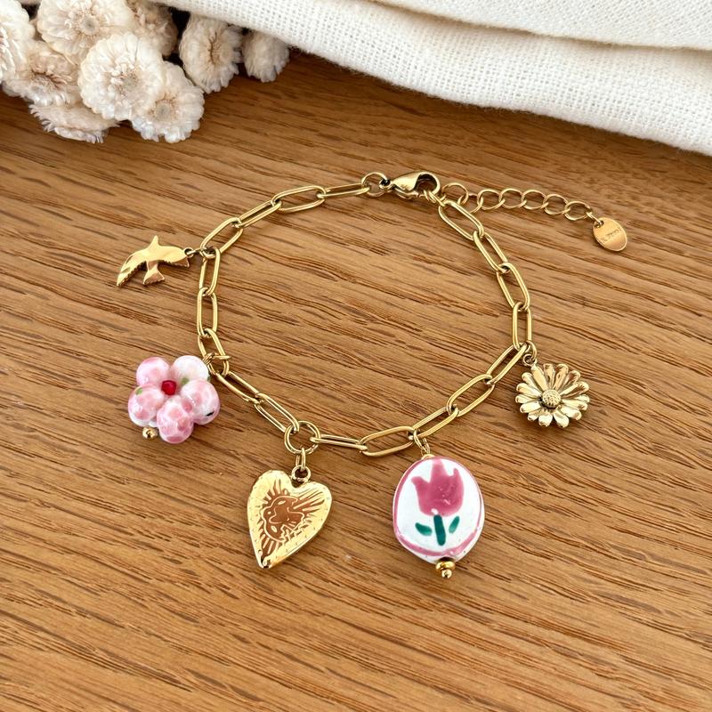"Valentina" Steel Bracelet - Bracelet -Instants Plaisirs | Jewelry -Instants Plaisirs | Jewelry