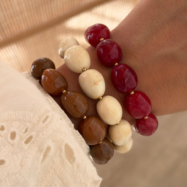 Bracelet "Clara" résine