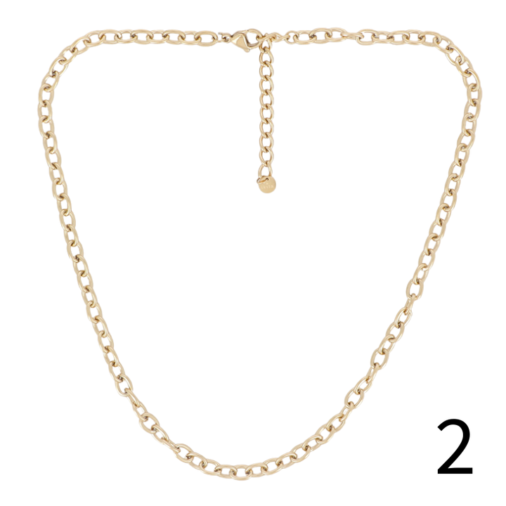 Collier charms personnalisable acier