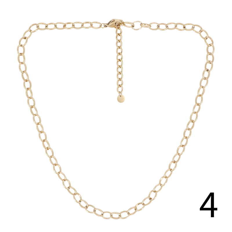 Collier charms personnalisable acier
