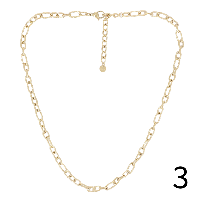 Collier charms personnalisable acier