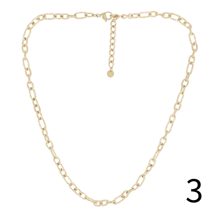 Collier charms personnalisable acier