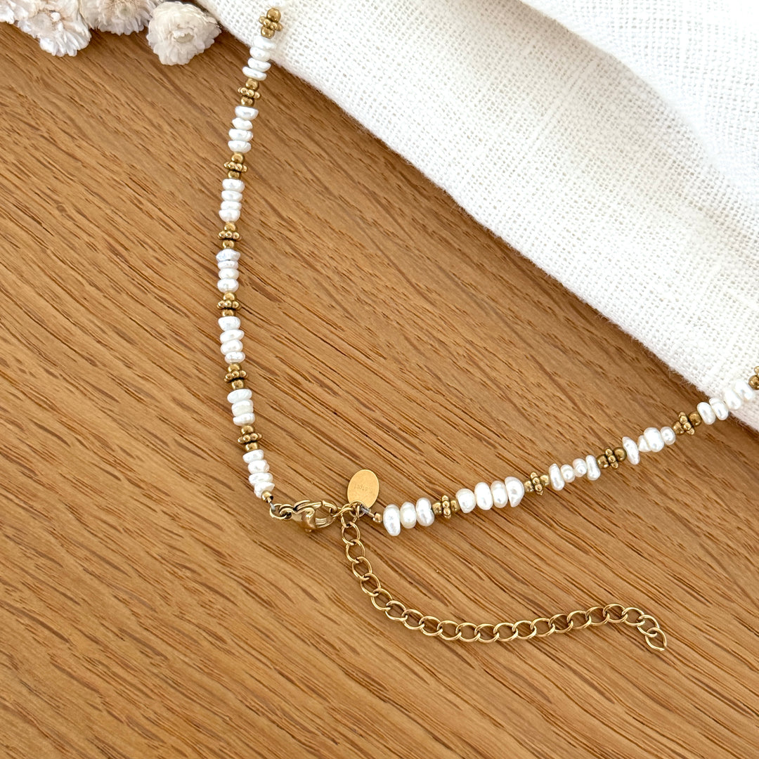 Collier "Emilie" acier