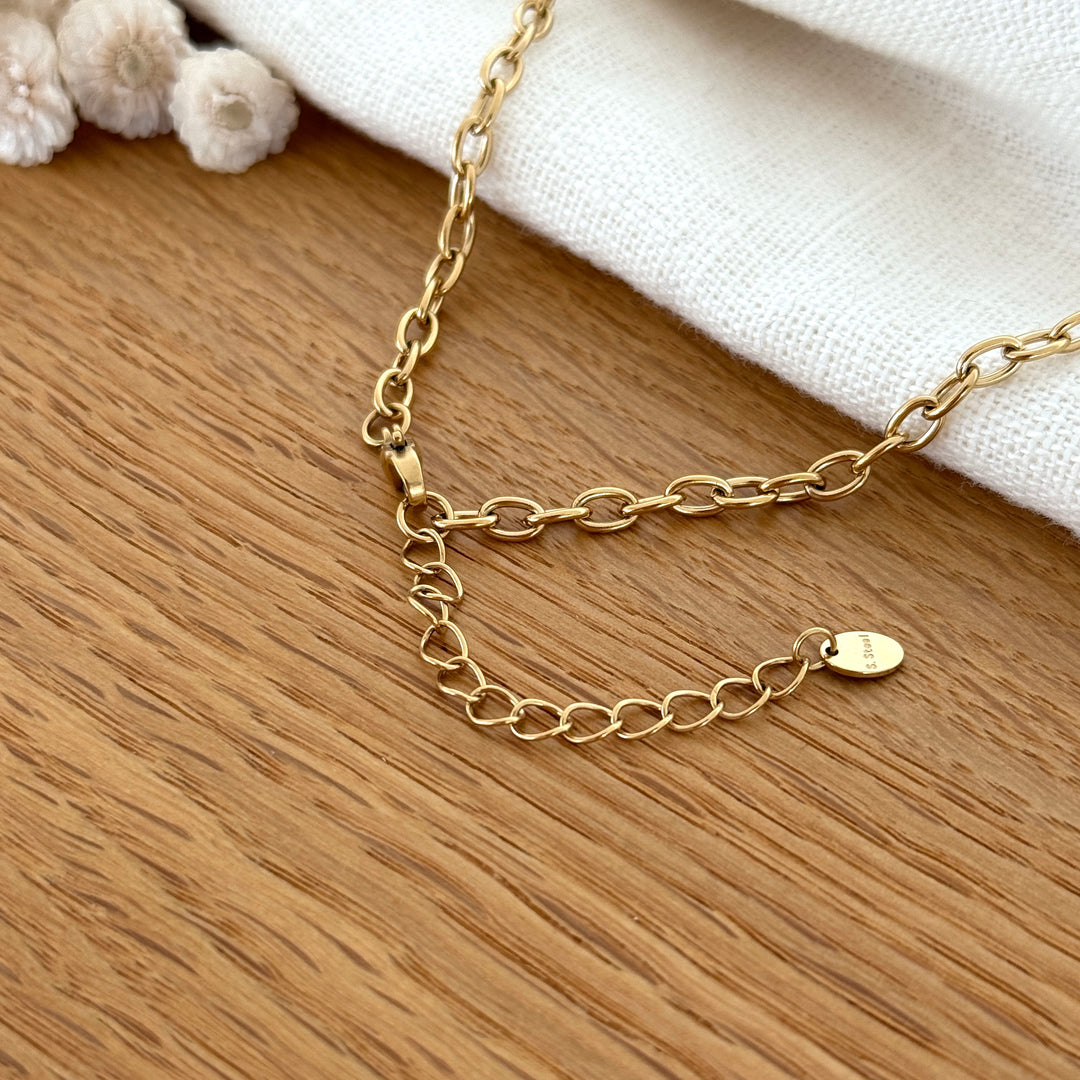 Collier "Lison" acier