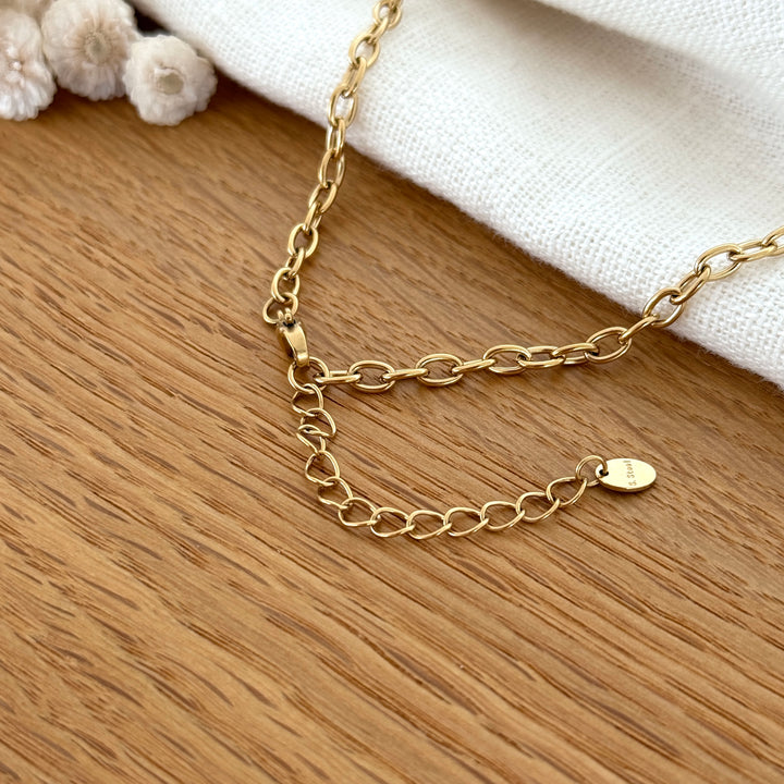 Collier "Lison" acier