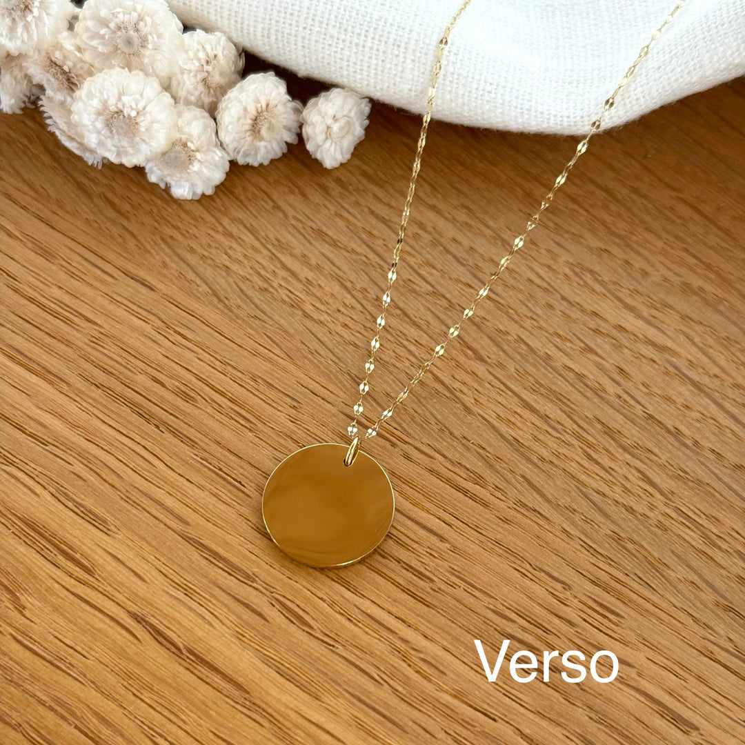 Verso de la médaille du collier Loeva