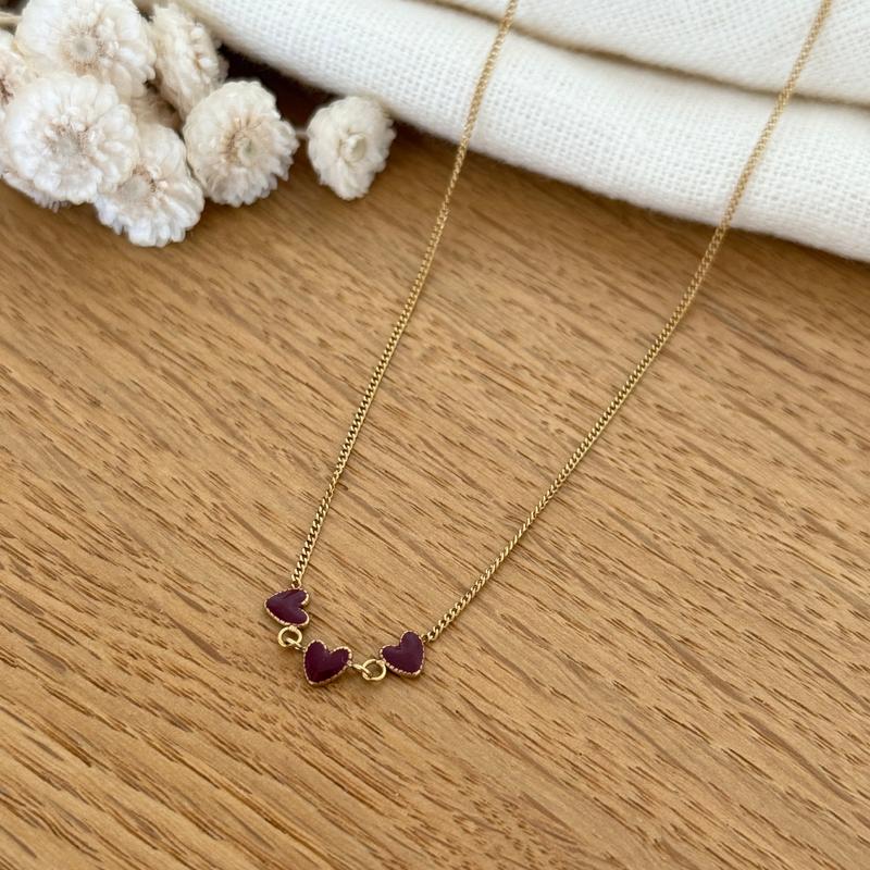 "Melina" Steel Necklace - Necklaces -Instants Plaisirs • Jewelry -Instants Plaisirs | Jewelry