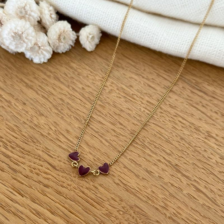 "Melina" Steel Necklace - Necklaces -Instants Plaisirs • Jewelry -Instants Plaisirs | Jewelry