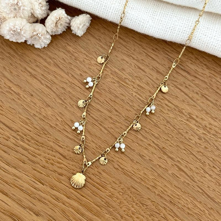 Collana "Conchiglia" biancoInstants Plaisirs Gioielli -Instants Plaisirs  Gioielli