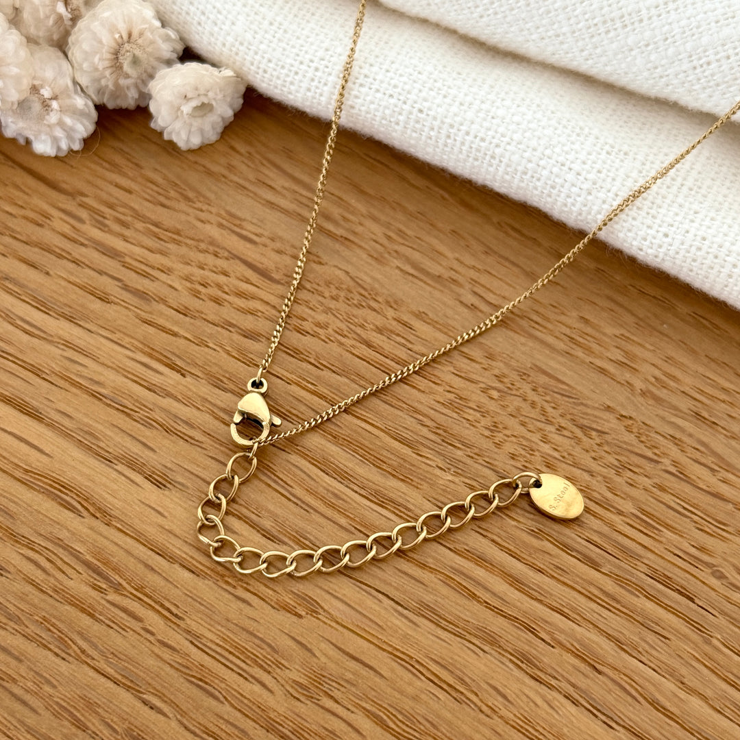 Snap clasp on the Judie necklace.