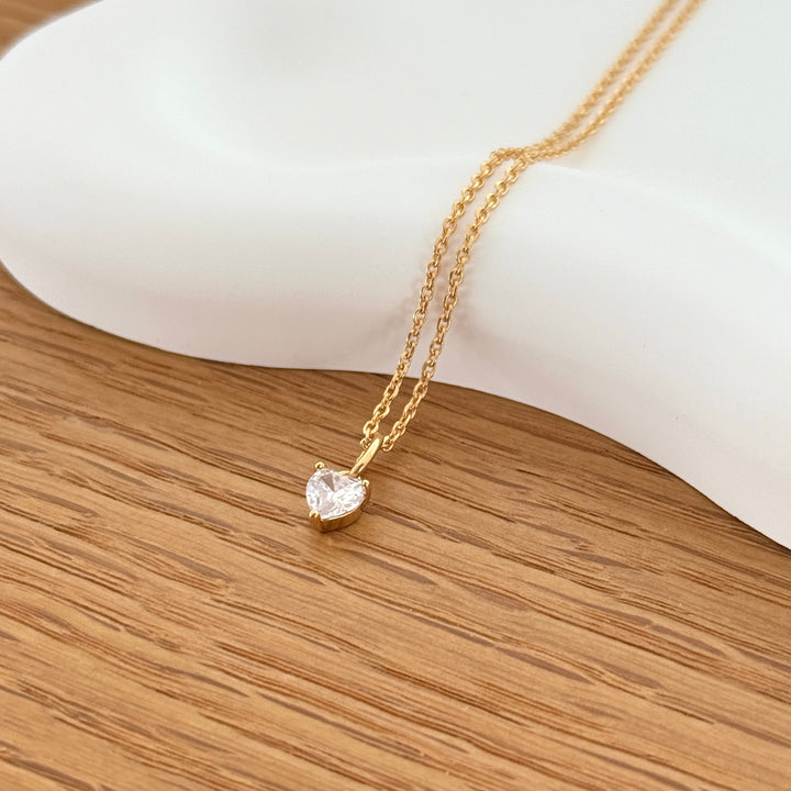 Collier "Romance" plaqué or