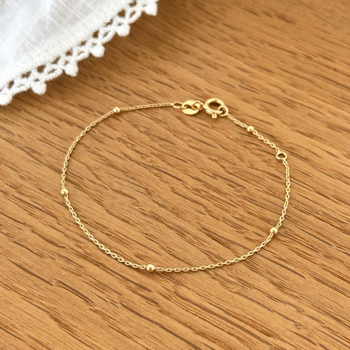 Bracelet "Aylan" plaqué or