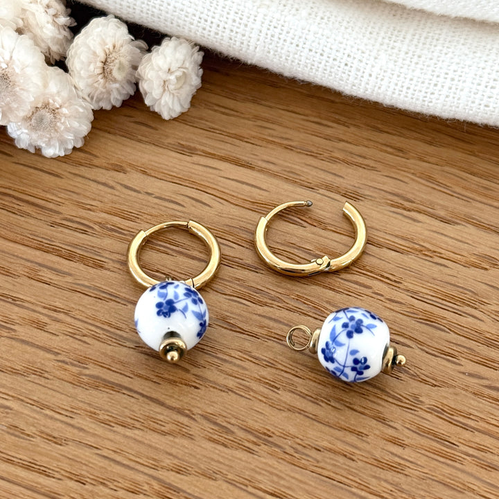 Créoles "Lucia" acier