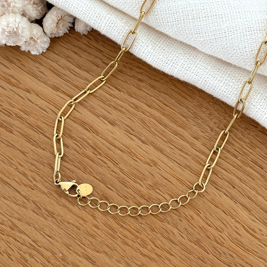 Collier "Valentina" acier