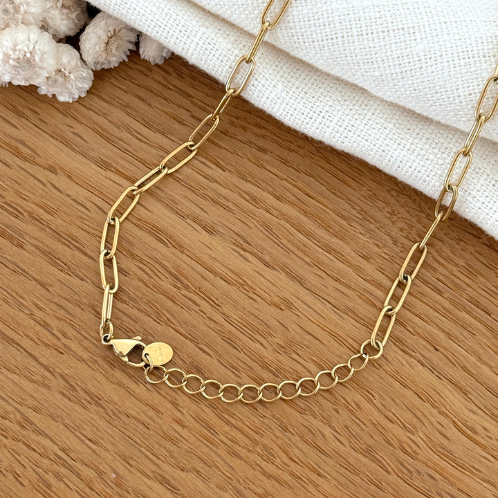 Collier "Valentina" acier