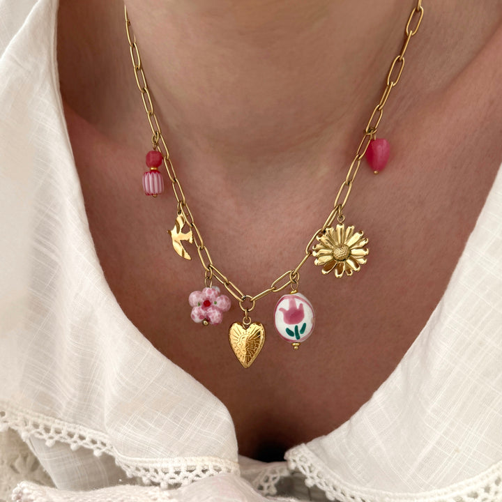 Collier "Valentina" acier